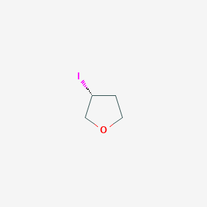 (R)-3-Iodotetrahydrofuran chemical structure (CAS 873063-62-8)