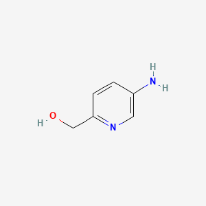 5-Amino-2-(hydroxymethyl)pyridine chemical structure (CAS 873651-92-4)