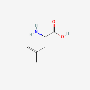 (S)-2-Amino-4-methylpent-4-enoic acid chemical structure (CAS 87392-13-0)