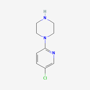 1-(5-Chloro-2-pyridyl)piperazine chemical structure (CAS 87394-65-8)