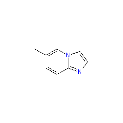 6-Methylimidazo[1,2-a]pyridine chemical structure (CAS 874-38-4)