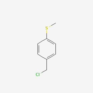4-(Methylthio)benzylchloride chemical structure (CAS 874-87-3)