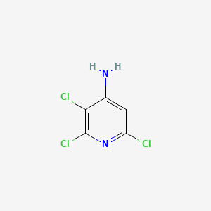 2,3,6-Trichloropyridin-4-amine chemical structure (CAS 874491-78-8)