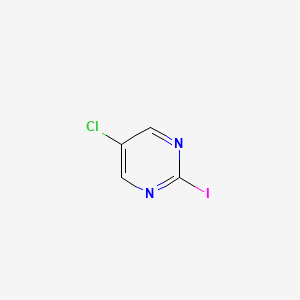 5-Chloro-2-iodopyrimidine chemical structure (CAS 874676-81-0)