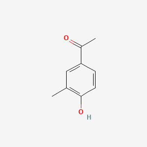 4'-Hydroxy-3'-methylacetophenone chemical structure (CAS 876-02-8)