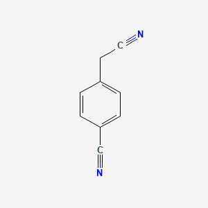 4-(Cyanomethyl)benzonitrile chemical structure (CAS 876-31-3)