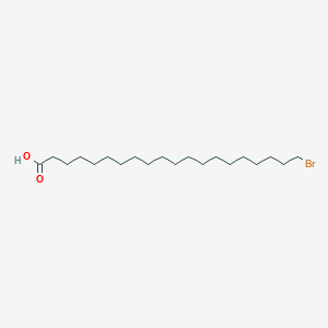 20-Bromoicosanoic acid chemical structure (CAS 876476-87-8)