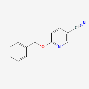 6-(Benzyloxy)nicotinonitrile chemical structure (CAS 876516-71-1)