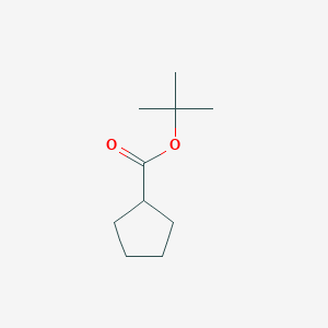 tert-Butyl cyclopentanecarboxylate chemical structure (CAS 87661-18-5)