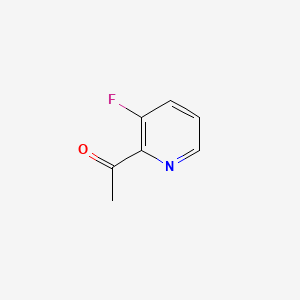 2-Acetyl-3-fluoropyridine chemical structure (CAS 87674-20-2)