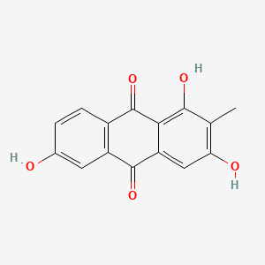 1,3,6-Trihydroxy-2-methylanthracene-9,10-dione chemical structure (CAS 87686-86-0)