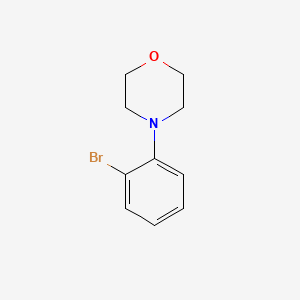 4-(2-Bromophenyl)morpholine chemical structure (CAS 87698-82-6)