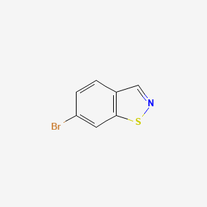 6-Bromobenzo[d]isothiazole chemical structure (CAS 877265-23-1)
