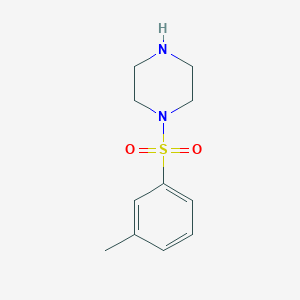 1-(m-Tolylsulfonyl)piperazine chemical structure (CAS 877964-50-6)