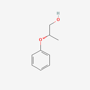 (S)-2-Phenoxypropan-1-ol chemical structure (CAS 87860-35-3)