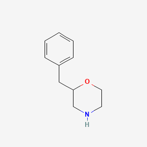 2-Benzylmorpholine chemical structure (CAS 87955-28-0)