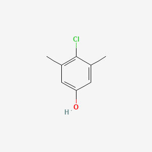 4-Chloro-3,5-dimethylphenol chemical structure (CAS 88-04-0)