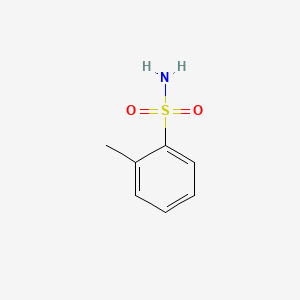 2-Methylbenzenesulfonamide chemical structure (CAS 88-19-7)