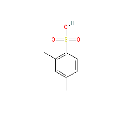 2,4-Dimethylbenzenesulfonic acid chemical structure (CAS 88-61-9)
