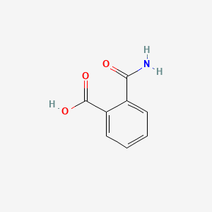 2-Carbamoylbenzoic acid chemical structure (CAS 88-97-1)