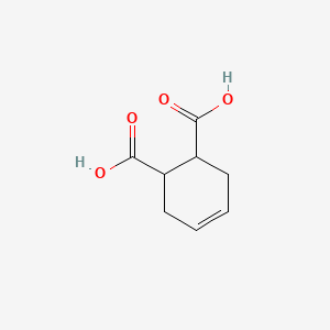 Cyclohex-4-ene-1,2-dicarboxylic acid chemical structure (CAS 88-98-2)