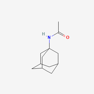 1-Acetamidoadamantane chemical structure (CAS 880-52-4)