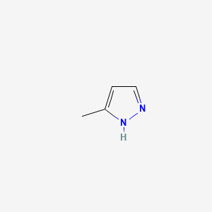 5-Methyl-1H-pyrazole chemical structure (CAS 88054-14-2)