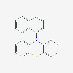 10-(Naphthalen-1-yl)-10H-phenothiazine chemical structure (CAS 880883-55-6)