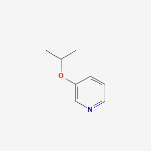 3-Isopropoxypyridine chemical structure (CAS 88111-63-1)