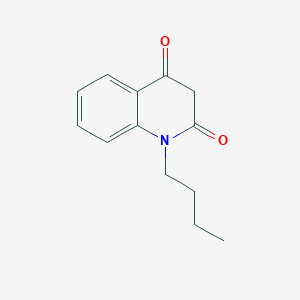 1-Butylquinoline-2,4(1H,3H)-dione chemical structure (CAS 883797-61-3)