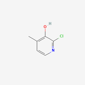 2-Chloro-4-methylpyridin-3-ol chemical structure (CAS 884494-70-6)