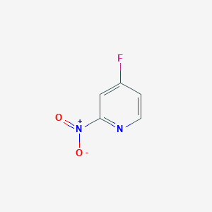 4-Fluoro-2-nitropyridine chemical structure (CAS 884495-09-4)
