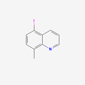 5-Iodo-8-methylquinoline chemical structure (CAS 88474-17-3)