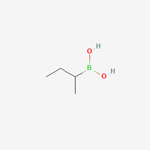 sec-Butylboronic acid chemical structure (CAS 88496-88-2)