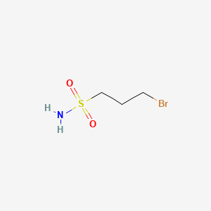 3-Bromopropane-1-sulfonamide chemical structure (CAS 88496-95-1)