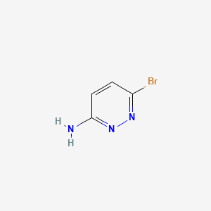 3-Amino-6-bromopyridazine chemical structure (CAS 88497-27-2)