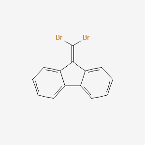 9-(Dibromomethylene)-9H-fluorene chemical structure (CAS 885-39-2)