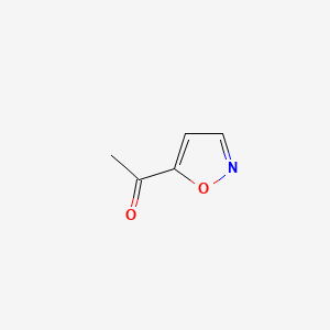 1-(Isoxazol-5-yl)ethanone chemical structure (CAS 88511-38-0)