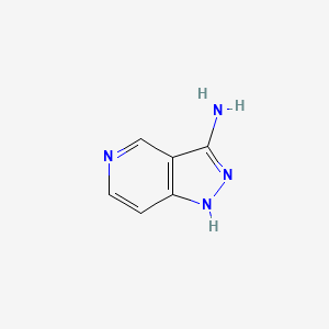 1H-Pyrazolo[4,3-c]pyridin-3-amine chemical structure (CAS 885271-06-7)