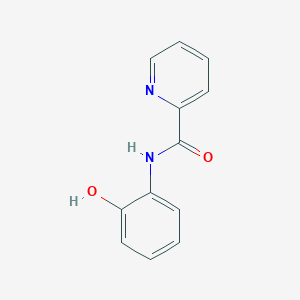 N-(2-Hydroxyphenyl)picolinamide chemical structure (CAS 88530-99-8)