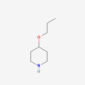 4-Propoxypiperidine chemical structure (CAS 88536-11-2)