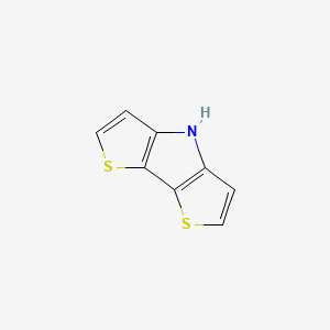 4H-Dithieno[3,2-b:2',3'-d]pyrrole chemical structure (CAS 88537-32-0)