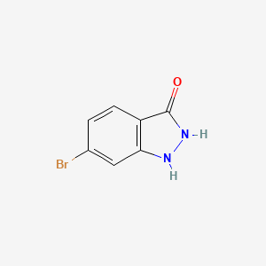 6-Bromo-1H-indazol-3-ol chemical structure (CAS 885521-92-6)