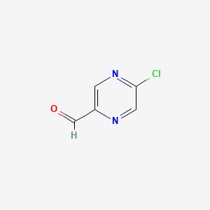5-Chloropyrazine-2-carbaldehyde chemical structure (CAS 88625-24-5)