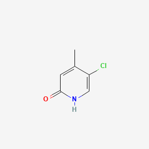 5-Chloro-4-methylpyridin-2-ol chemical structure (CAS 886364-92-7)