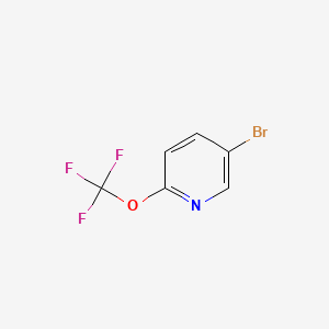 5-Bromo-2-(trifluoromethoxy)pyridine chemical structure (CAS 886371-77-3)