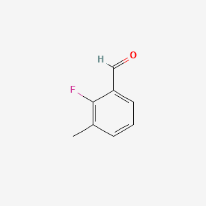 2-Fluoro-3-methylbenzaldehyde chemical structure (CAS 886762-64-7)
