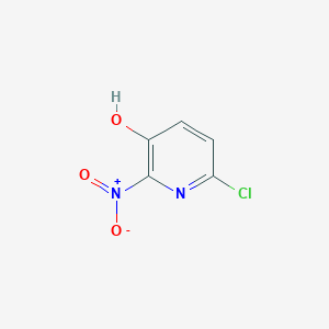6-Chloro-2-nitropyridin-3-ol chemical structure (CAS 887471-39-8)