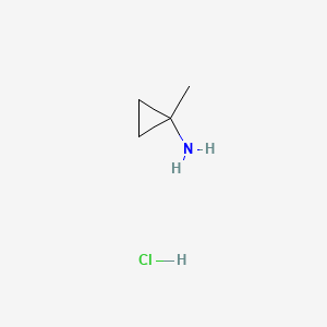 1-Methylcyclopropanamine hydrochloride chemical structure (CAS 88887-87-0)