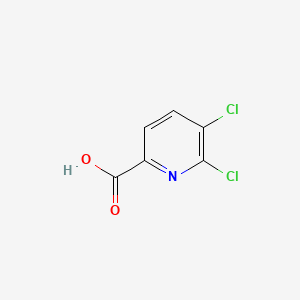 5,6-Dichloropicolinic acid chemical structure (CAS 88912-24-7)